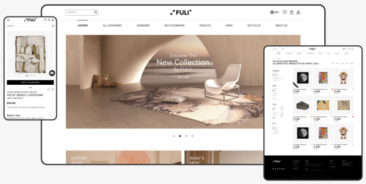 《富力织绵》网站建设-蔚派VPA品牌数字化
